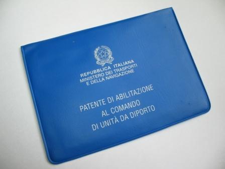 Rinnovo della patente nautica